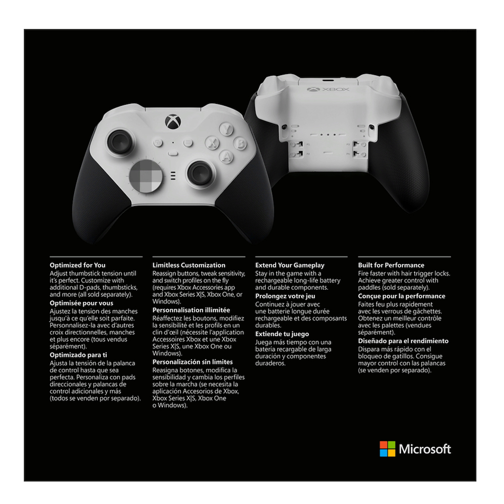 MICROSOFT 4IK00002 - Xbox Elite Series 2 Controller Weiß