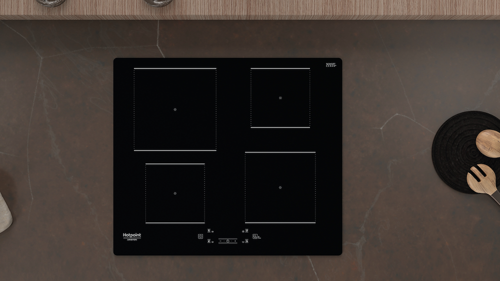 HOTPOINT-ARISTON HQ5660SNE - Induktionskochfeld 60 cm schwarz mit Touch