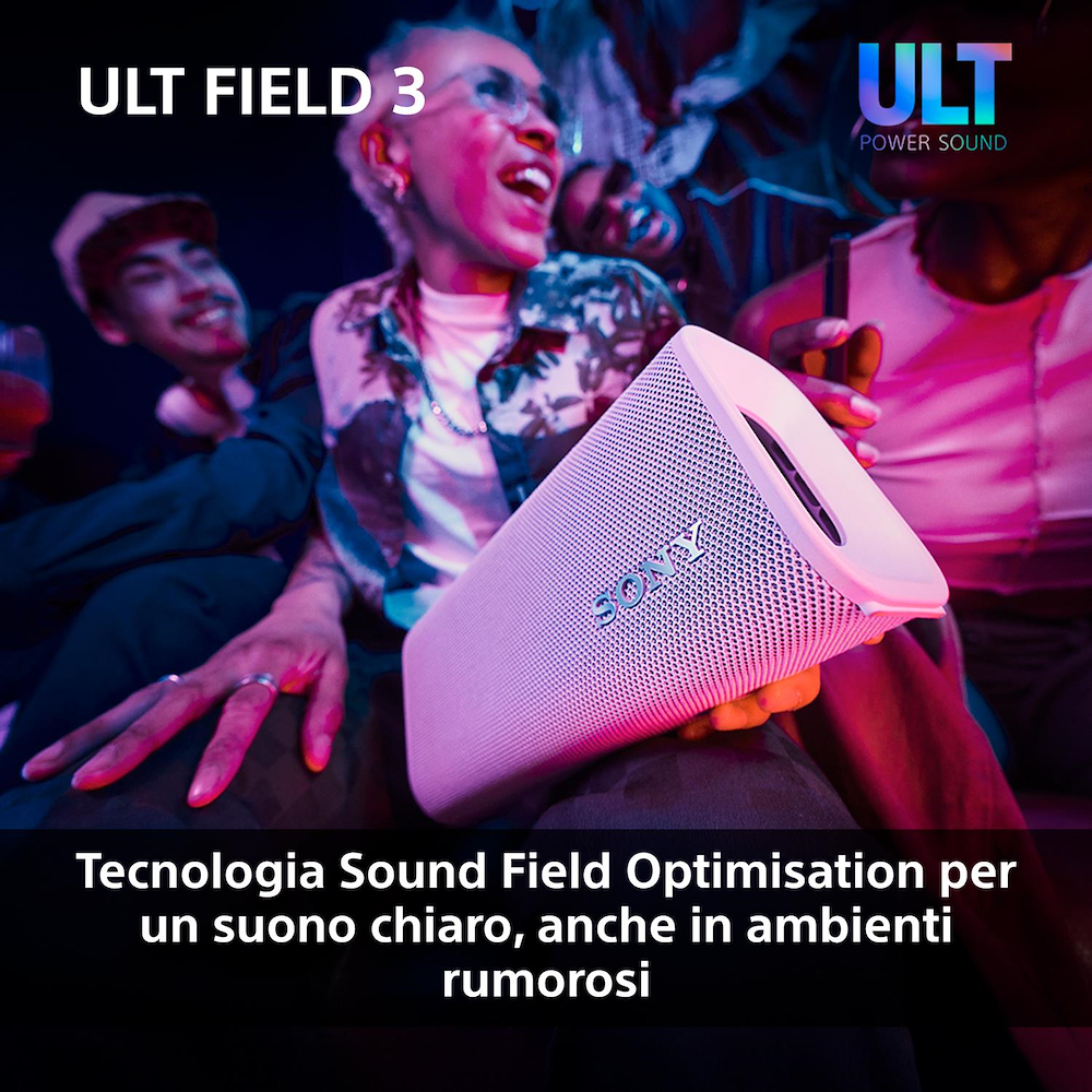 SONY SRSULT30B - Tragbarer Wireless Lautsprecher Schwarz