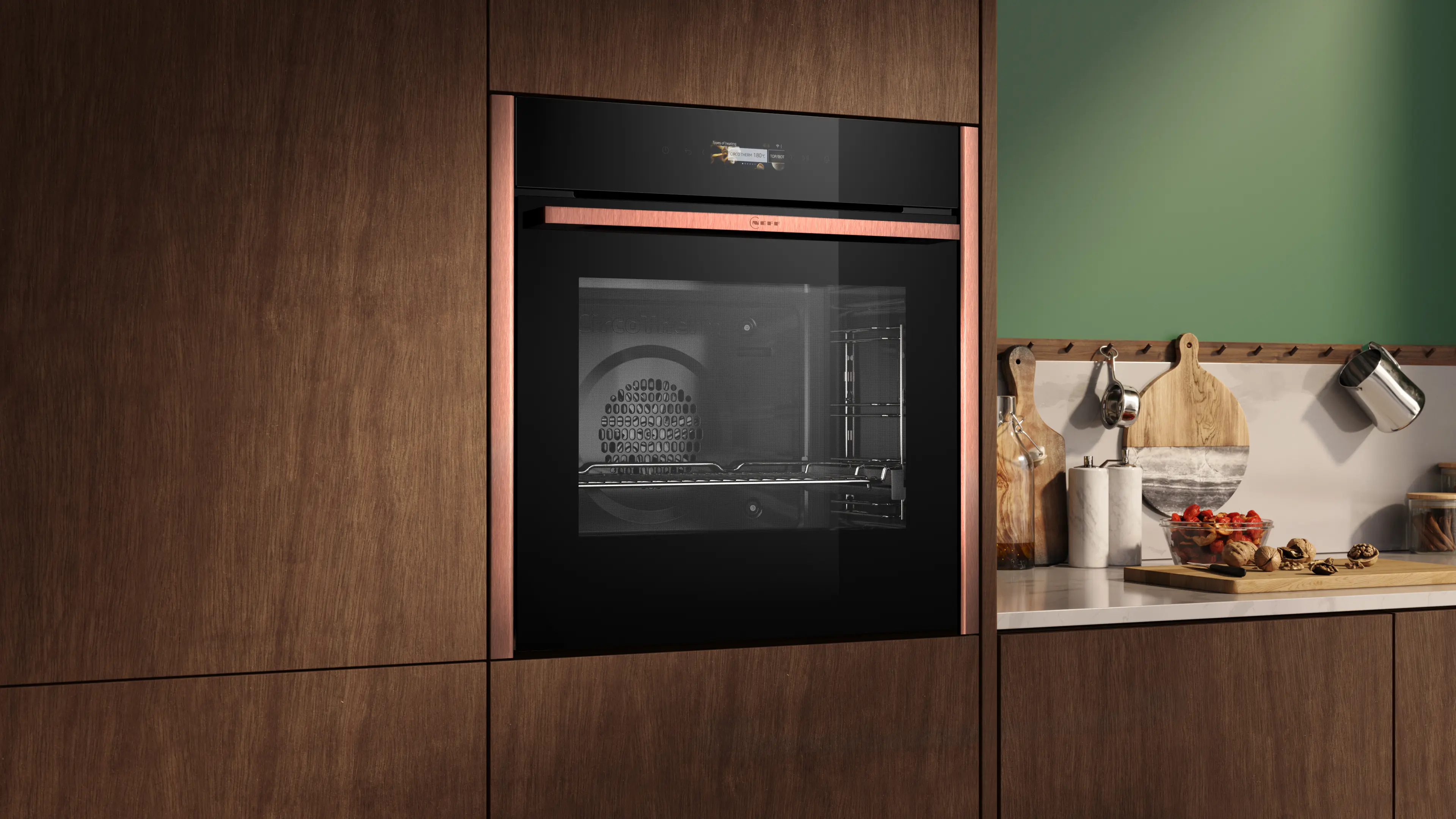 NEFF B29CR7KY0DB - Forno da incasso Deep Black