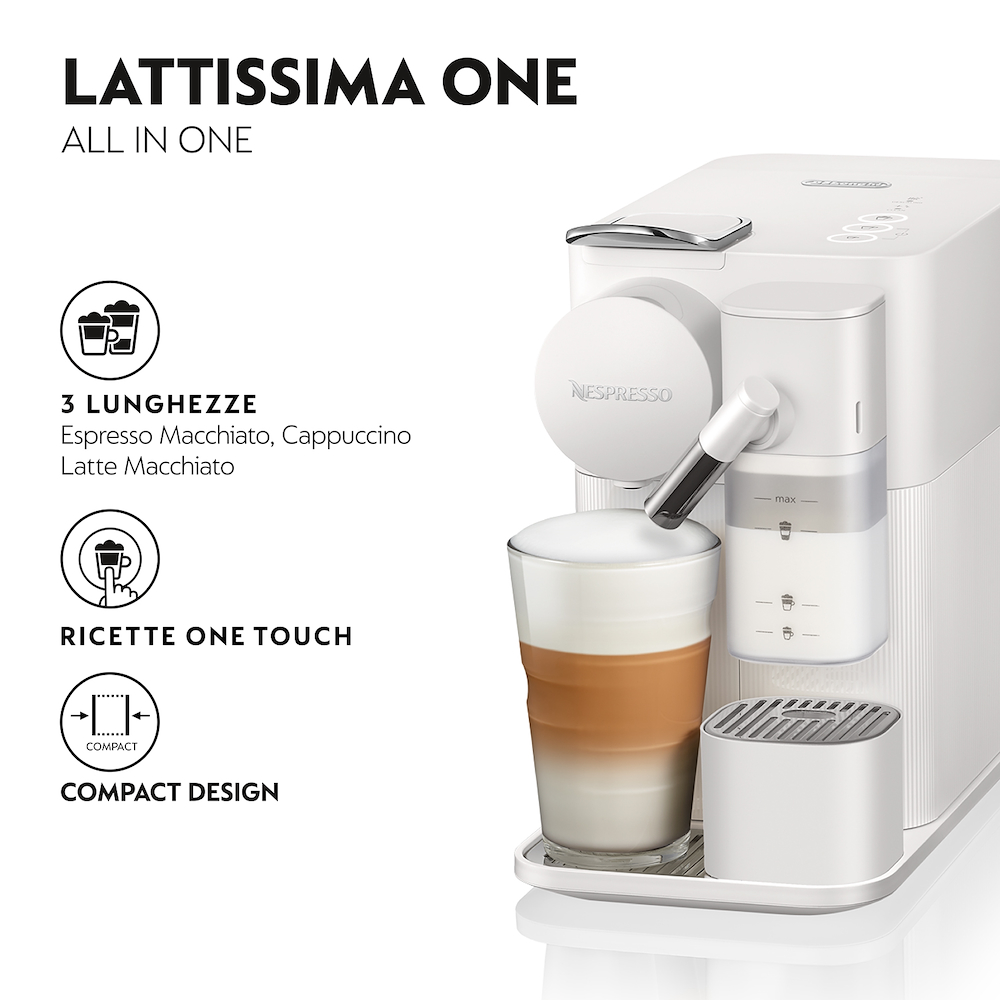DE LONGHI EN510W - Macchina da caffè Lattissima Touch