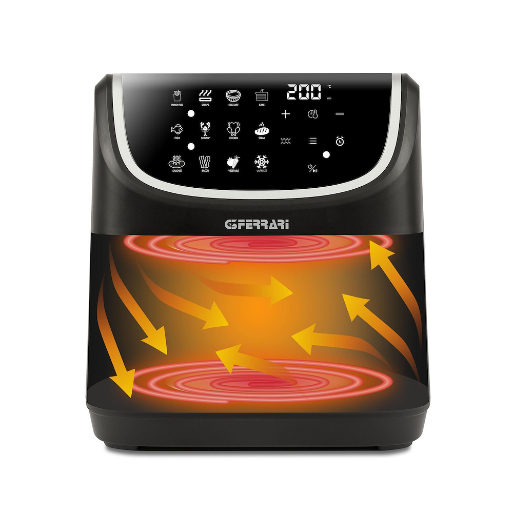 G3 FERRARI G1019100 - Fritteuse und Grill 2200W 8LT