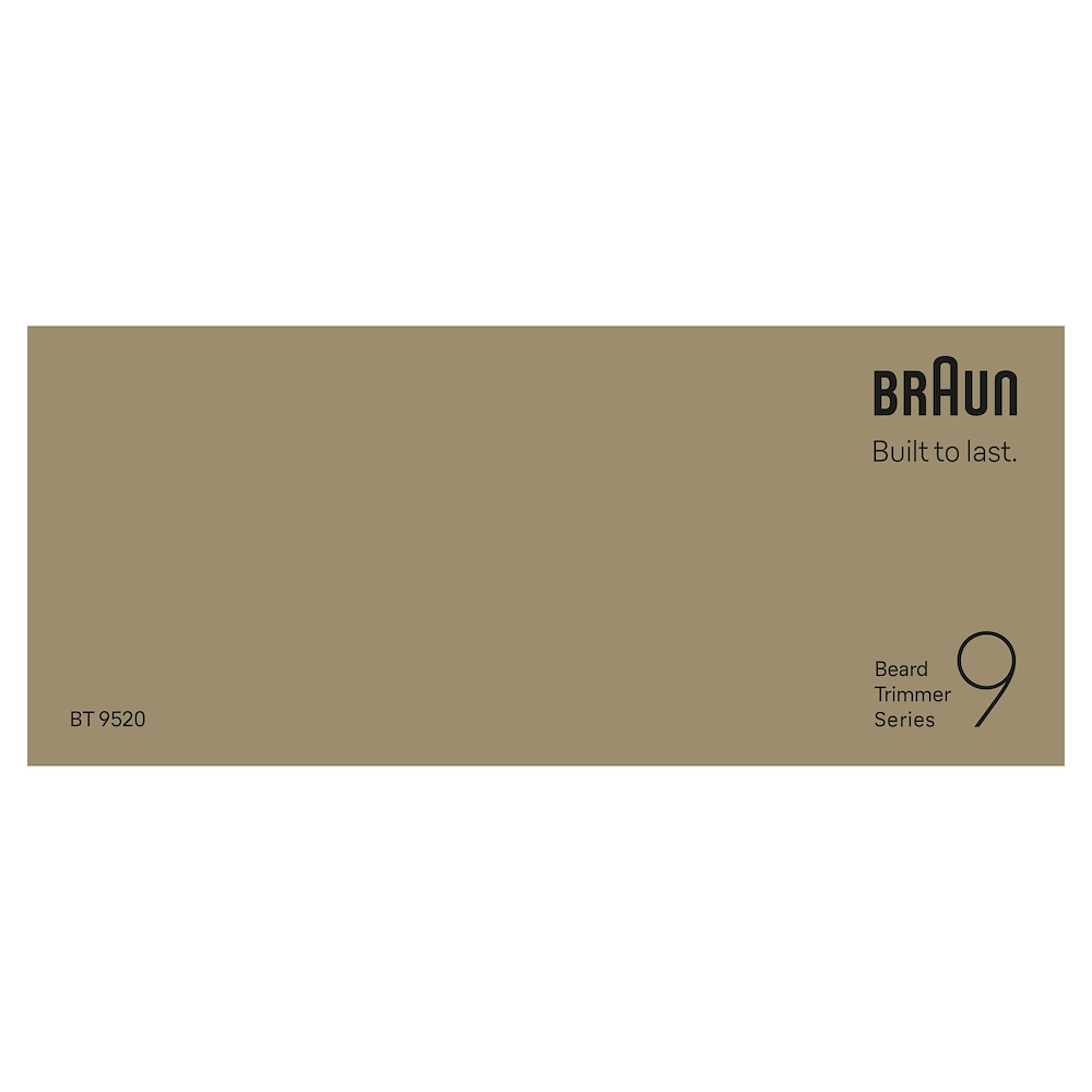 BRAUN BT9520 - Regolabarba Braun Series 9 ProBlade