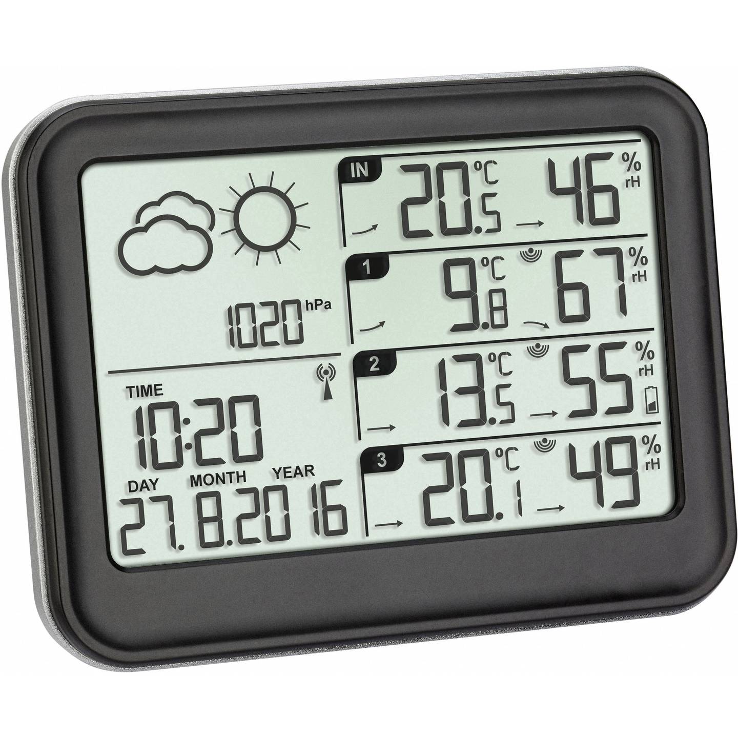 TFA TF35.1142.01 - Dostmann Stazione Meteo Wireless con Sensore Esterno
