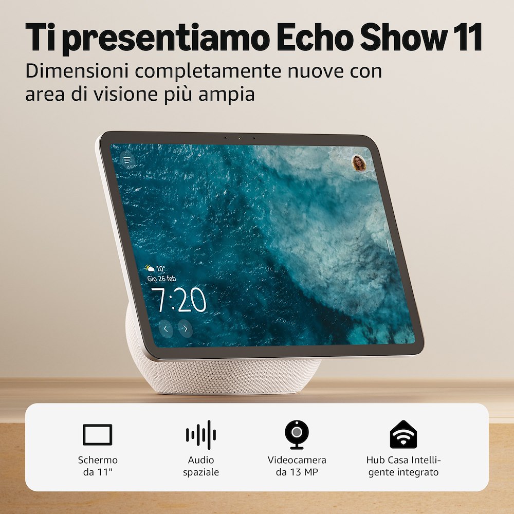 ECHO B0DTQDPW1X - Echo Show 11 Smart Display