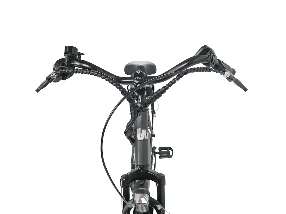 SMARTWAY C4D4SCG - E-Bike Stadt Aluminium 36V 10.4AH Grau