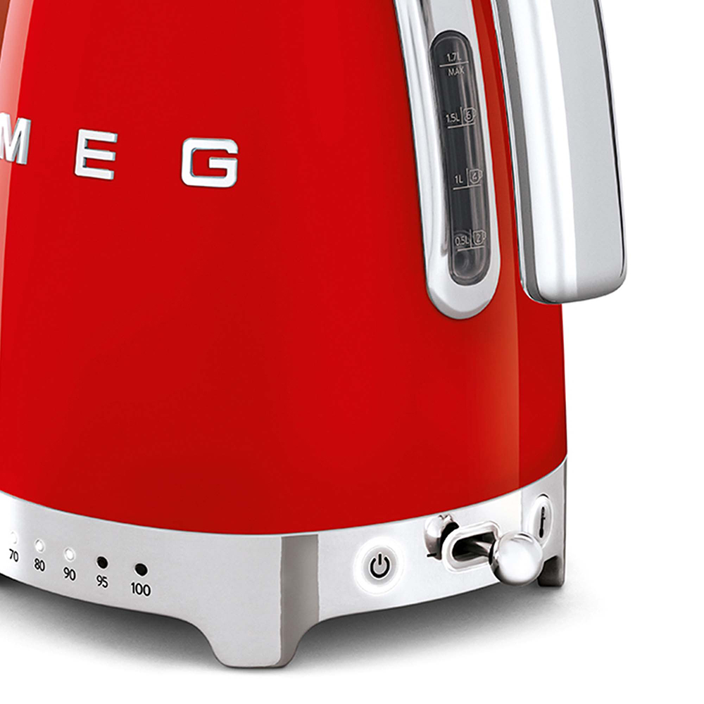 SMEG KLF04RDEU - Bollitore stile anni '50 rosso