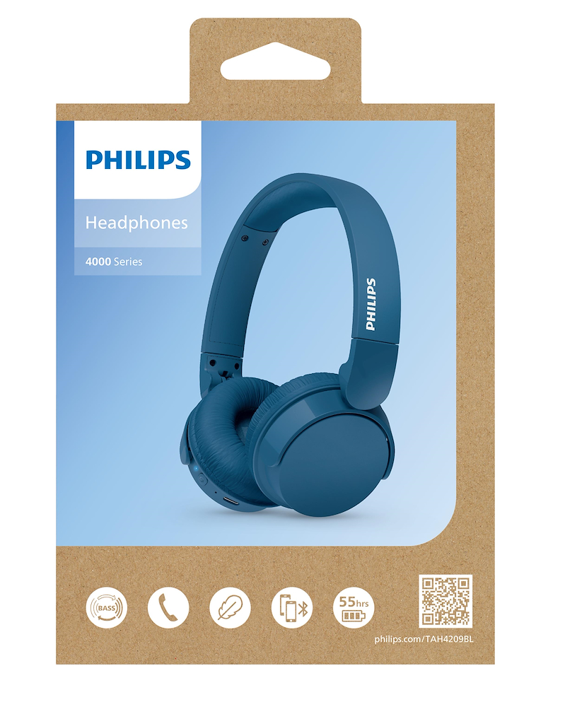PHILIPS TAH4209BL - Cuffie Bluetooth Over-ear