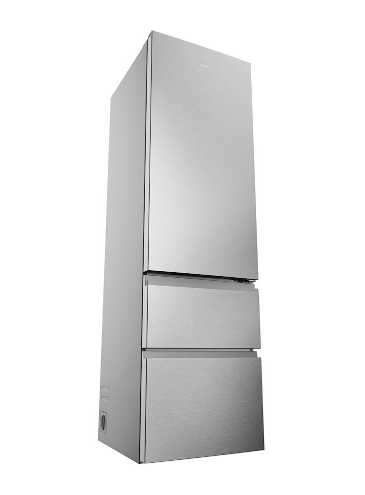 HAIER HTR3620CNMG - Frigorifero Combi Argento 414L