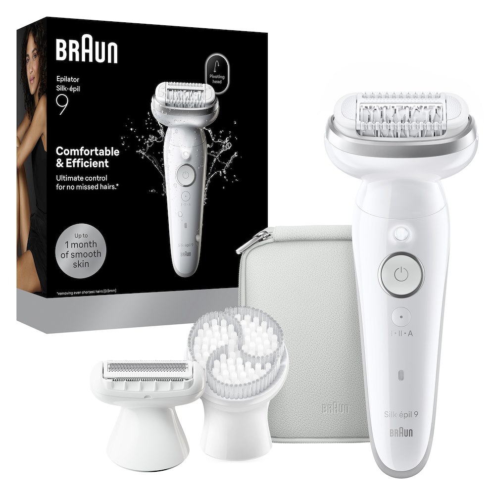 BRAUN SES9061 - Epilatore Wet & Dry 40 Pinze