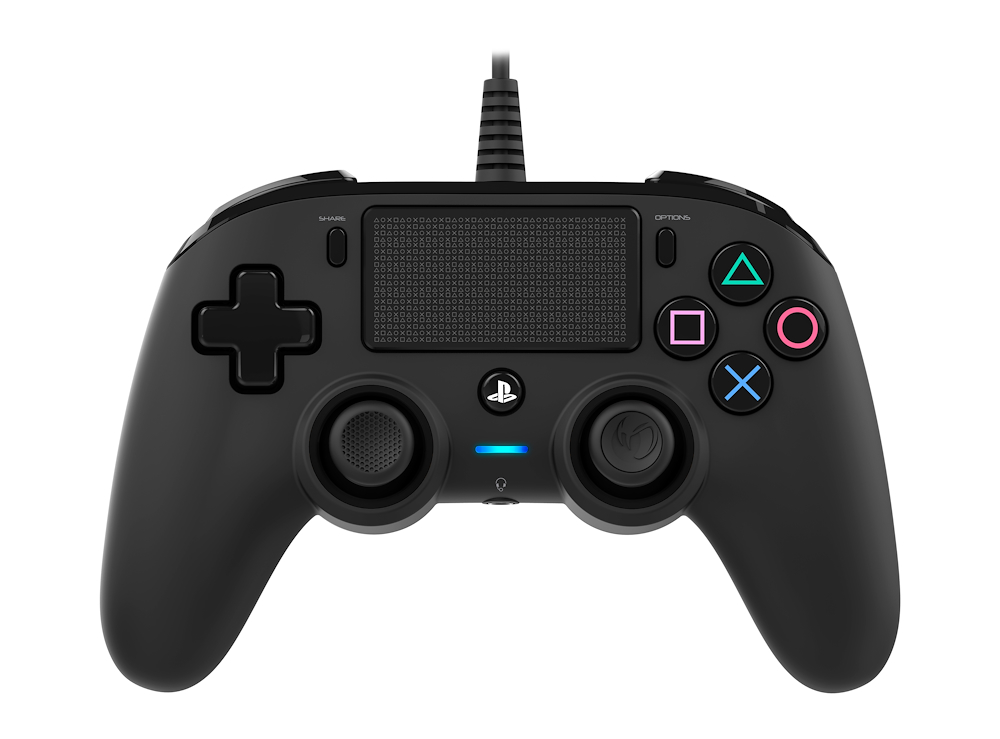 NACON PS4OFCPADBLACK - Wired Controller PS4 Schwarz