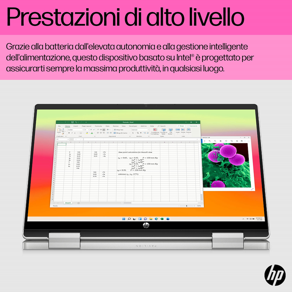 HP 14EK1024NLPAVILIONX360 - Notebook  Pavilion x360 14"