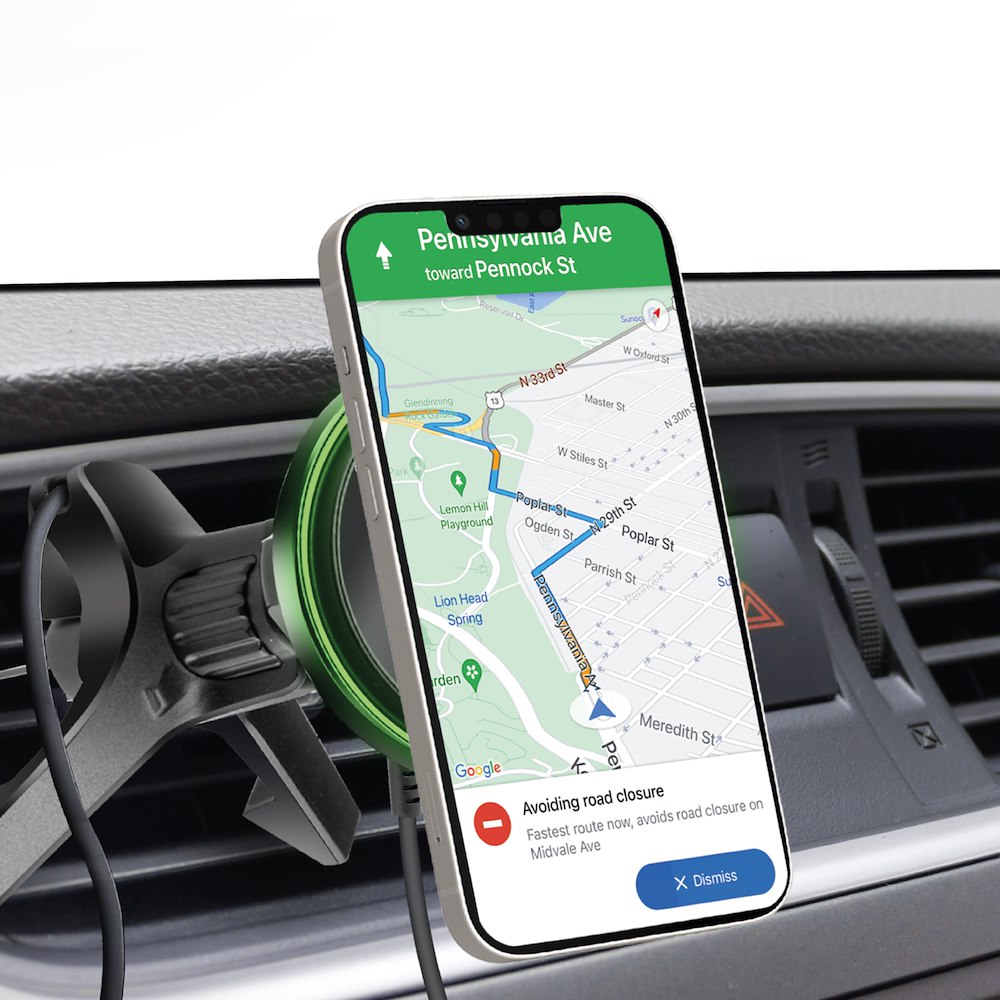 SBS TESUPMAGWIR15W - Supporto Auto Wireless MagSafe