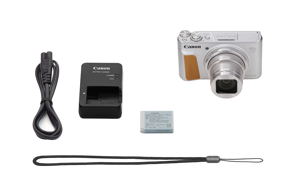 CANON POWERSHOTSX740HSLITESILVE - Canon Powershot SX740 Kompakt