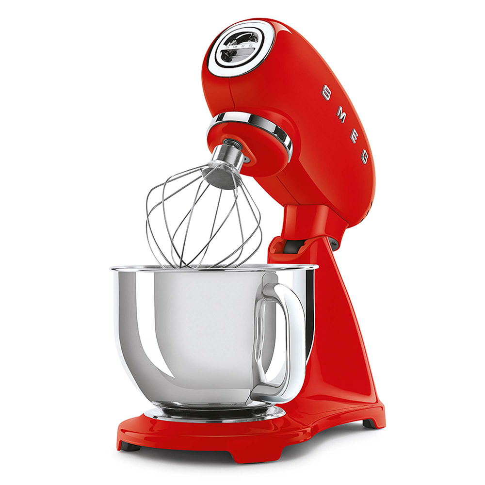 SMEG SMF03RDEU - Impastatrice 800W Anni '50 Rossa