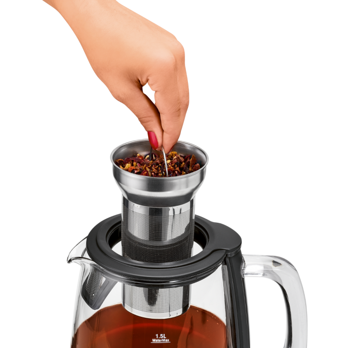 PROFICOOK 501167 PC-WKS1167G - ProfiCook PC-WKS 1167 G Glas-Tee-Wasserkocher mit WLAN-Steuerung