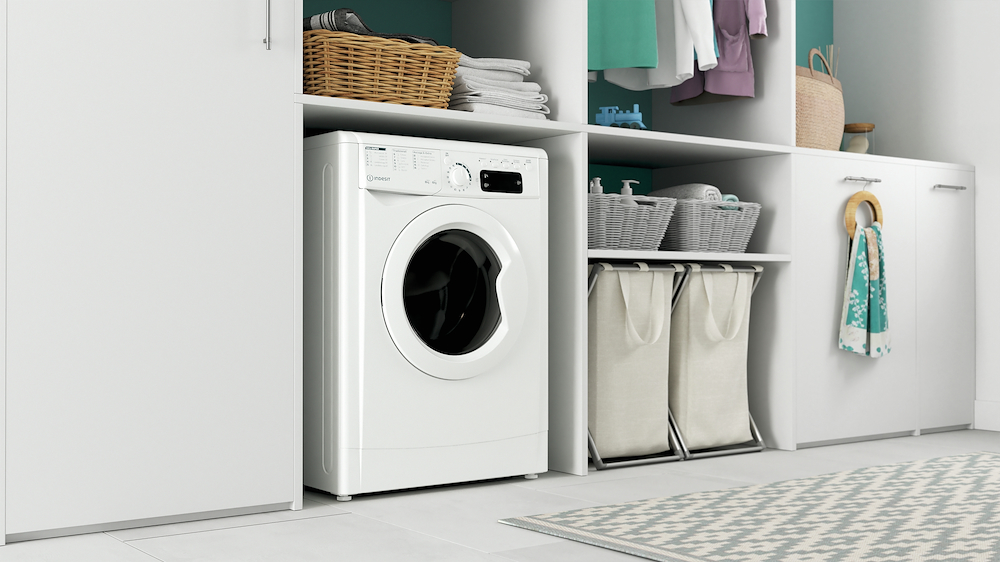INDESIT EWDE861483WITN - Indesit Wasch-Trockner Frontlader 8 kg