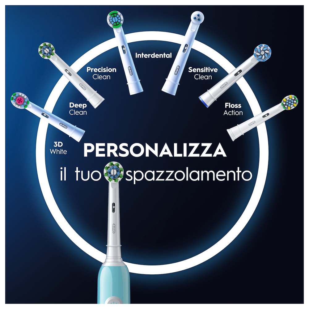 ORAL-B PRO1TURQUOISE - Oral-B Pro Series 1 Spazzolino Elettrico Turchese