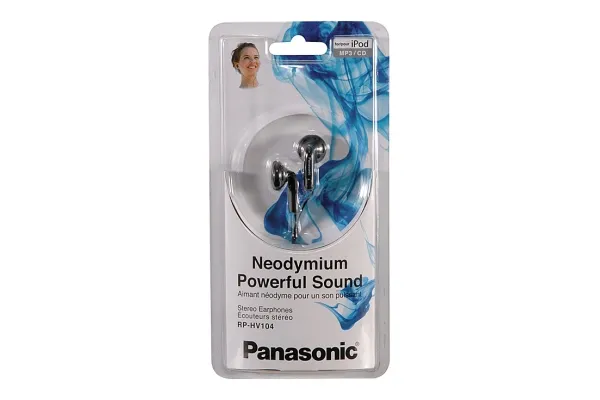 PANASONIC RPHV104EK - Panasonic RP-HV104 In-Ear-Kopfhörer Schwarz