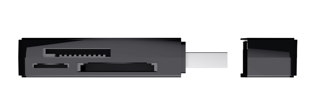 TRUST 21935 - Trust USB3.2 Kartenleser NANGA schwarz