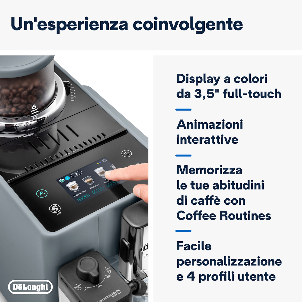 DE LONGHI EXAM44055G - De Longhi Rivelia Kaffeemaschine