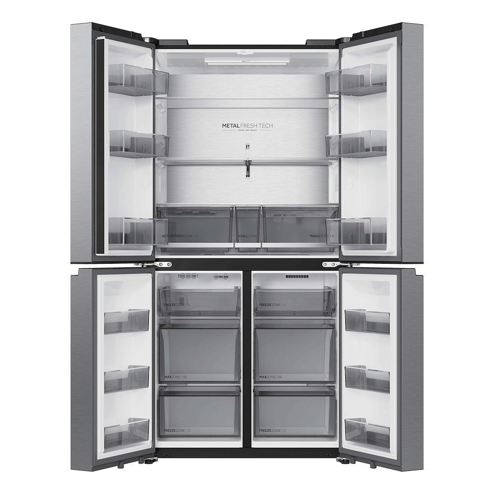 HAIER HCR59F18DNMM - Frigorifero Multiporta NoFrost 706L Inox