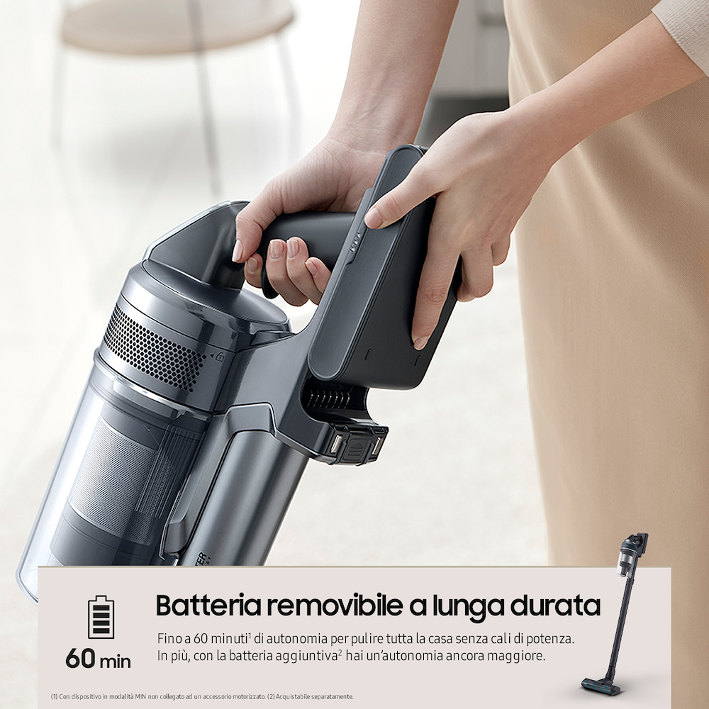 SAMSUNG VS20C852FTB - Samsung Jet 85 Premium Akku-Staubsauger Midnight Blue