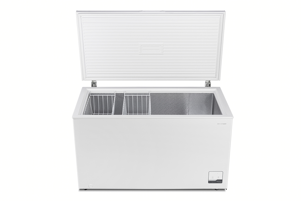 SMARTWAY WMCP400SWE0 - Truhen-Gefrierschrank 400L