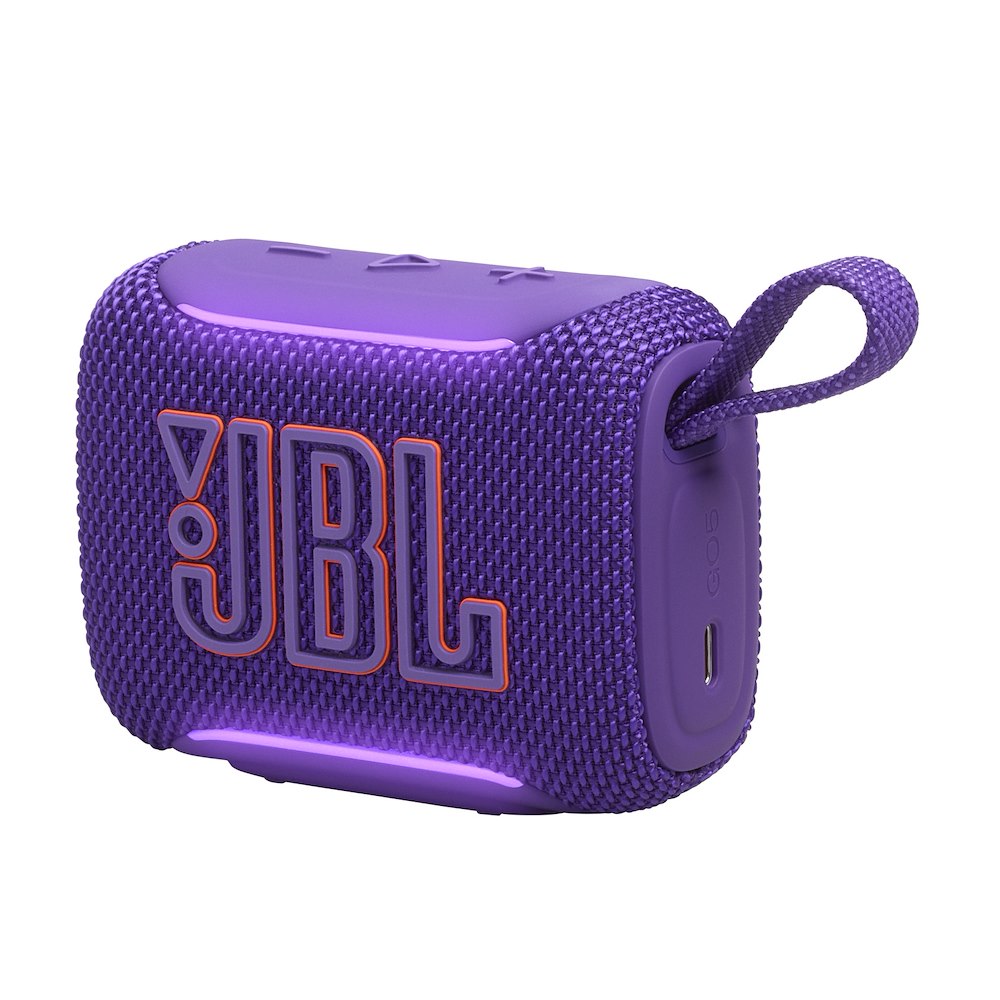 JBL JBLGO5PUR - Kompakter Mini Lautsprecher Lila