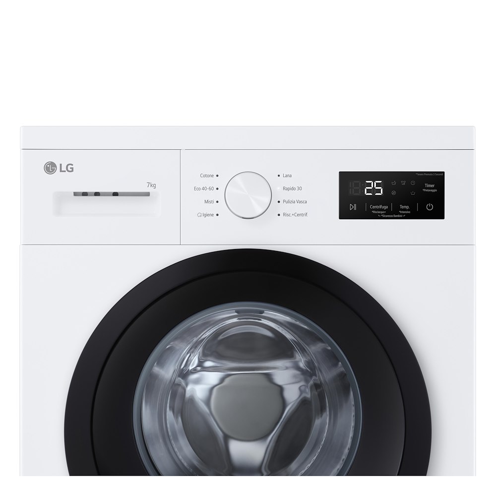 LG F4NA10S7NWK - Lavatrice Slim 7kg