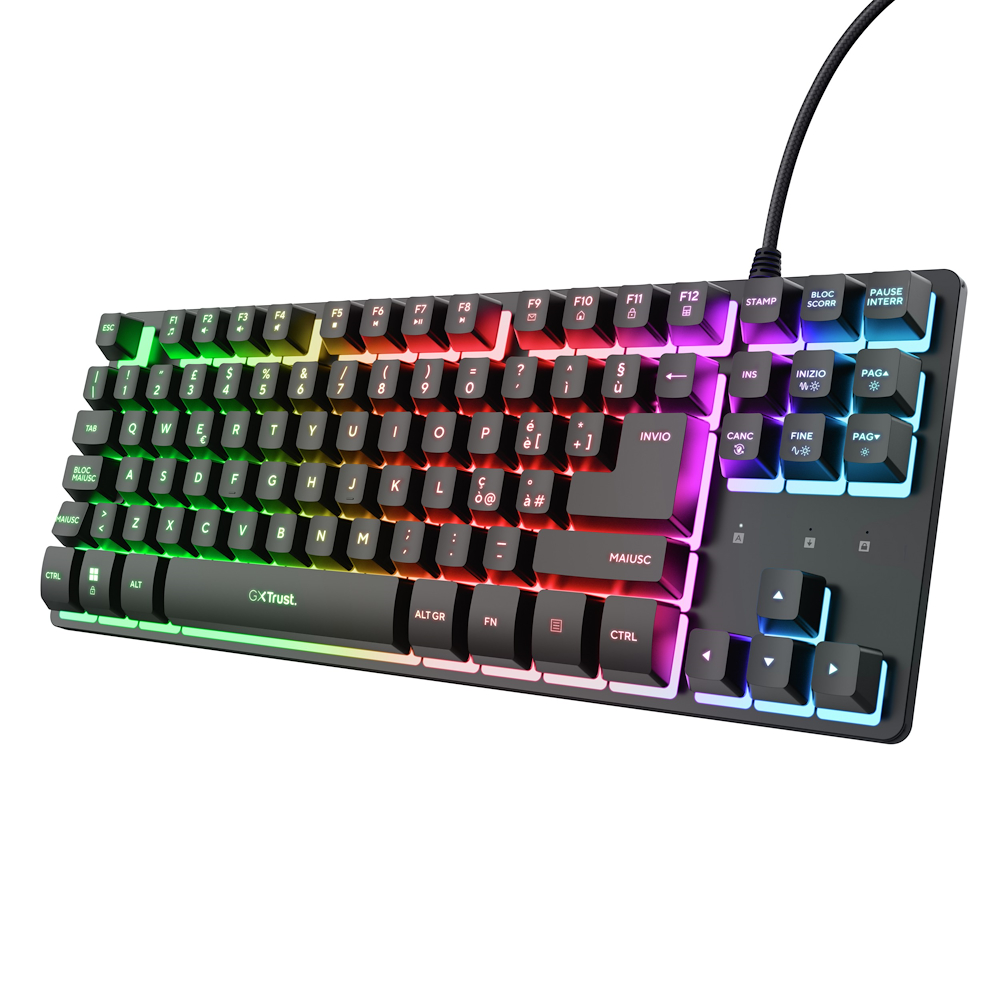TRUST 25887 - Tastiera Illuminata Gaming GXT 833
