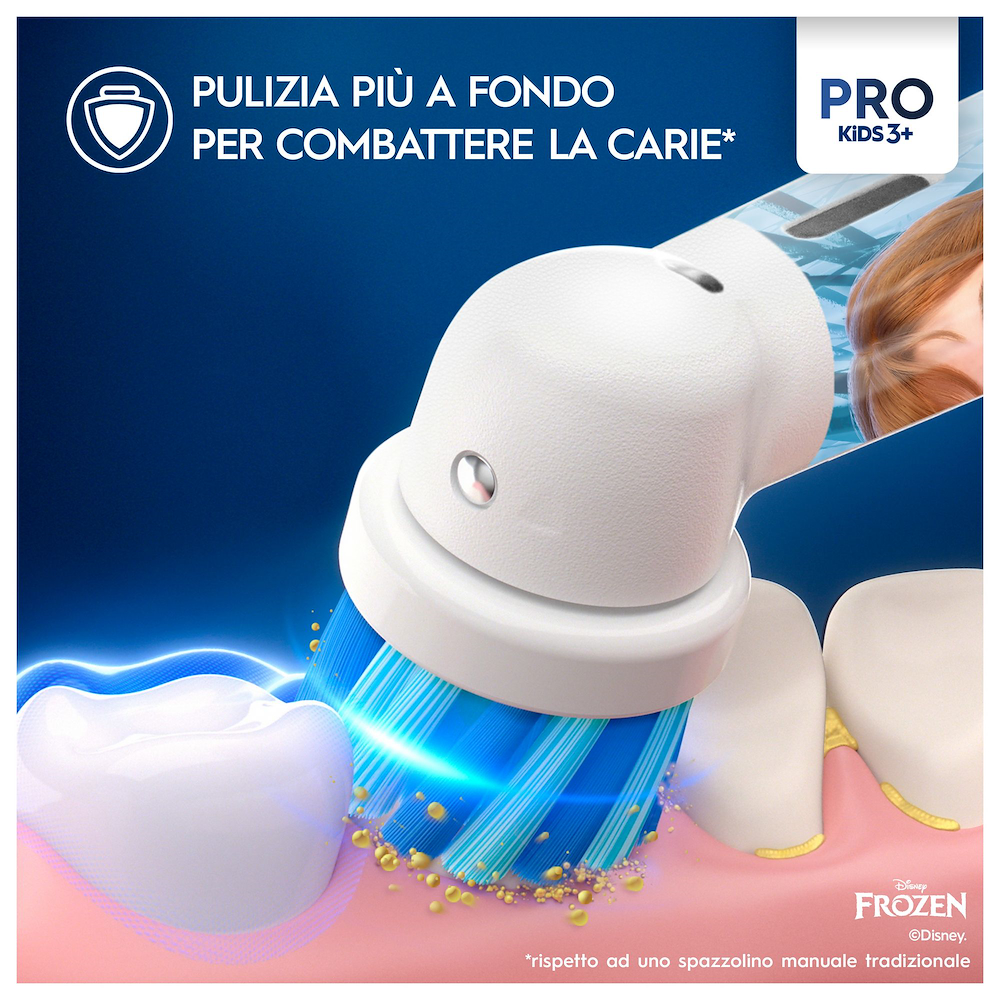 ORAL-B VITALITYPROFROZEN - Spazzolino elettrico Frozen per bambini ORAL-B VITALITYPROFROZEN - Spazzolino elettrico Frozen per bambini