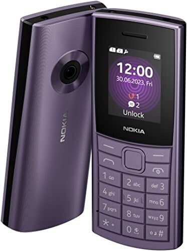 NOKIA 1104G2024PURPLE - Nokia 110 4G (2024) Telefono Cellulare Viola