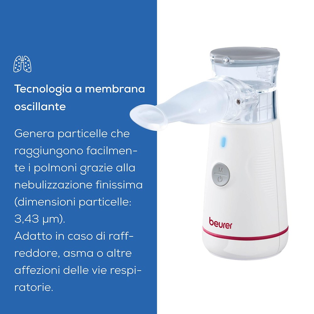 BEURER IH 47 - Tragbares Aerosol Mesh