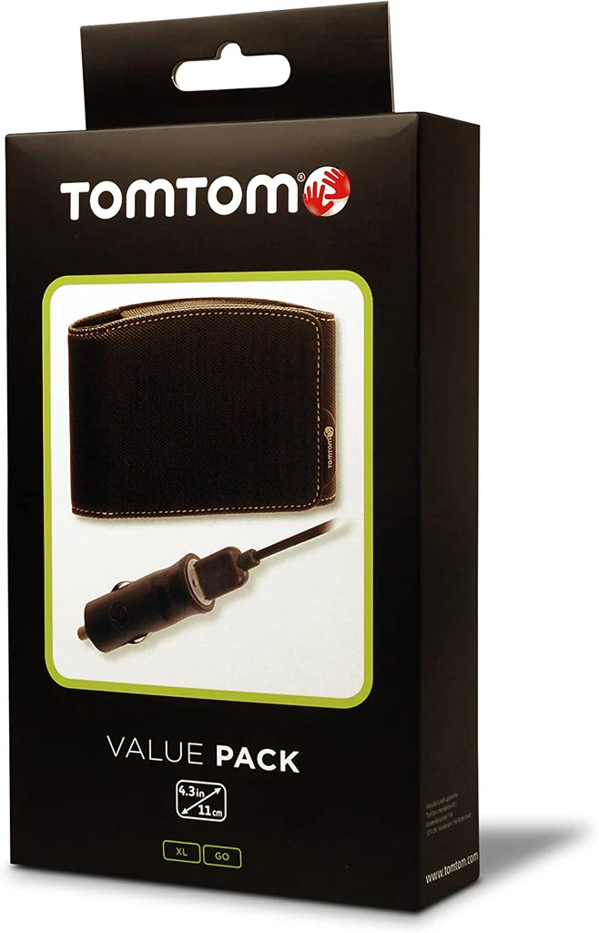 TOM TOM 9UUA00135 - TOMTOM 9UUA00135 0054886 – Custodia per navigatore 4,3" + Caricabatteria da auto TOM TOM 9UUA00135 - TOMTOM 9UUA00135 0054886 – Custodia per navigatore 4,3" + Caricabatteria da auto