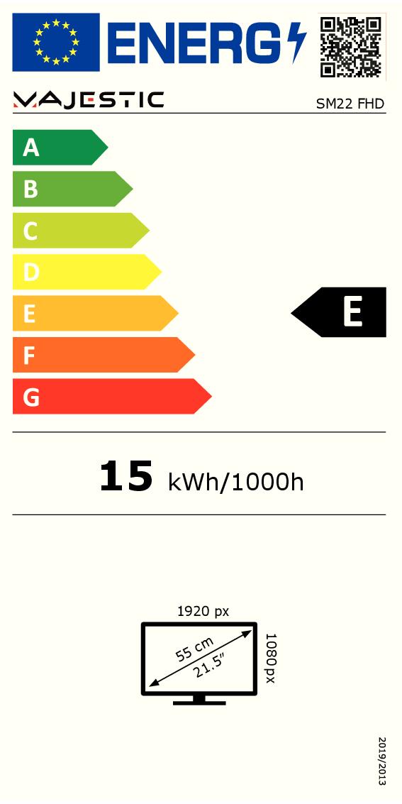 MAJESTIC SM22FHDV1 - TV LED 22” FHD Smart