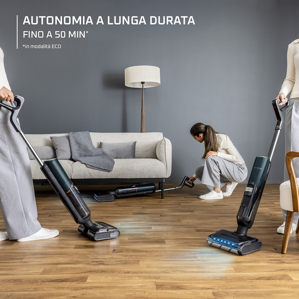 ROWENTA GZ5736 - Lavapavimenti senza fili X-Clean 7