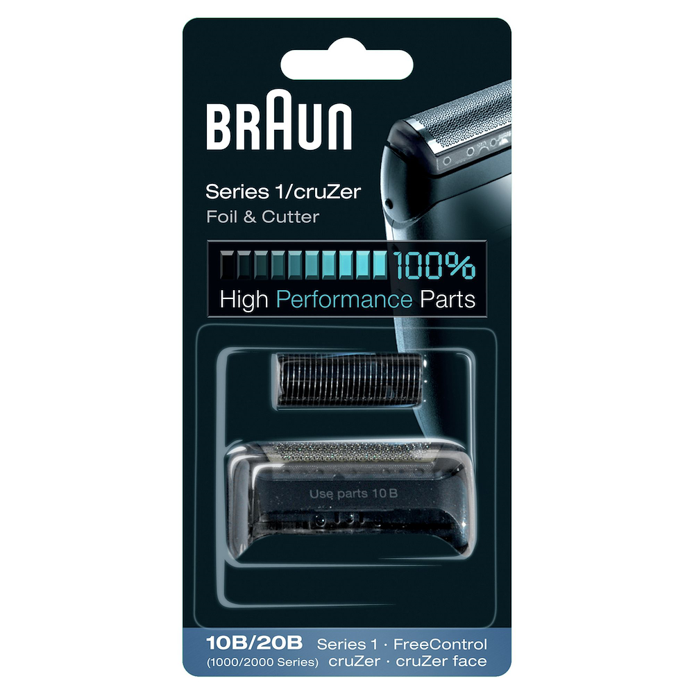 BRAUN COMBI10BNERO - Braun Ersatzkopf Rasierset 10B Schwarz