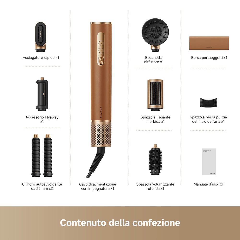 DREAME AIRSTYLEPRO2GOLD - 7-in-1 Haartrockner