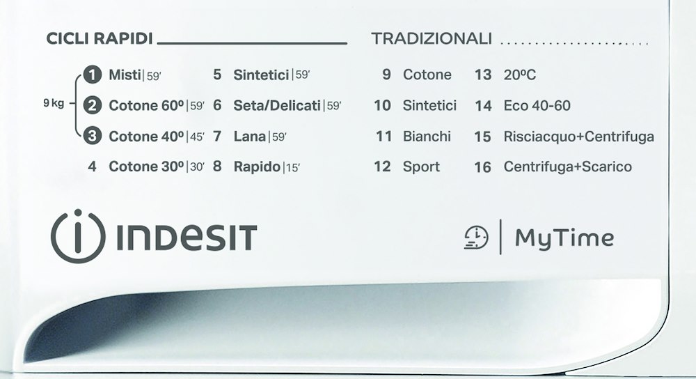 INDESIT MTWC91296WIT - Waschmaschine Frontlader 9kg Inverter