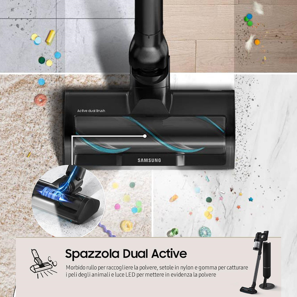 SAMSUNG VS28C9784QK - Samsung BESPOKE Jet AI Aspirapolvere senza fili VS28C9784QK