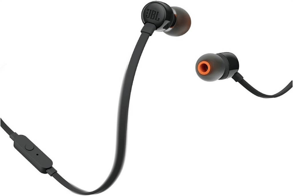 JBL JBLT110BLK - T110 Auricolari In-Ear Neri