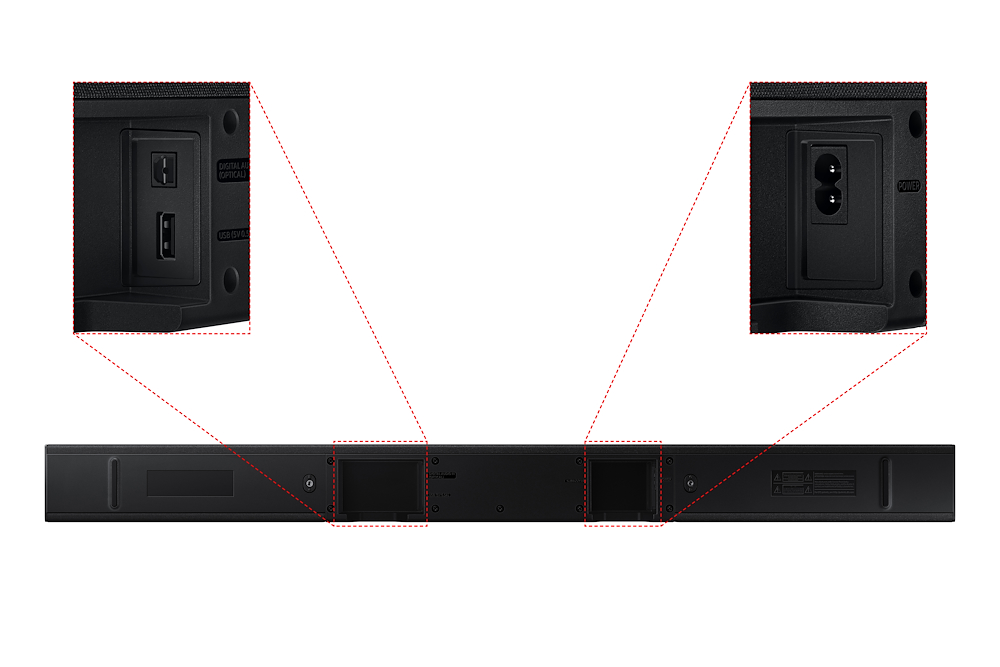 SAMSUNG HWA450ZF - Samsung HW-A450 Soundbar 2.1 canali con subwoofer