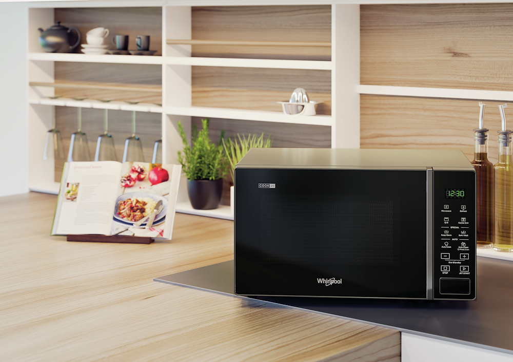 WHIRLPOOL MWP203SB - Mikrowelle mit Grill 20L WHIRLPOOL MWP203SB - Mikrowelle mit Grill 20L