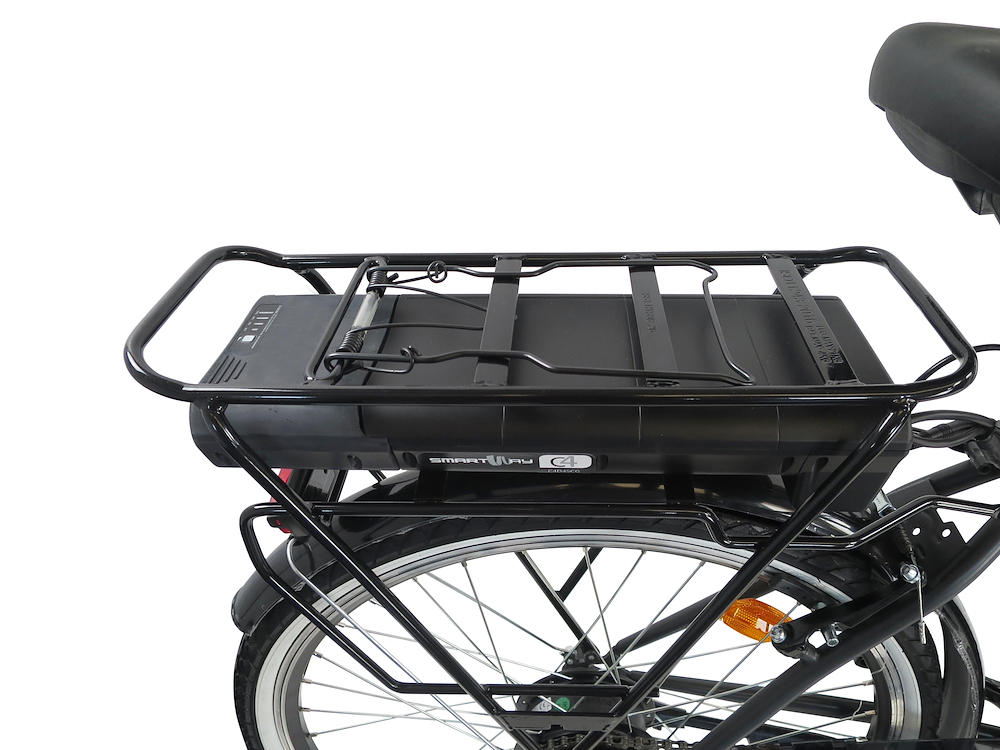 SMARTWAY C4D4SCG - E-Bike Stadt Aluminium 36V 10.4AH Grau