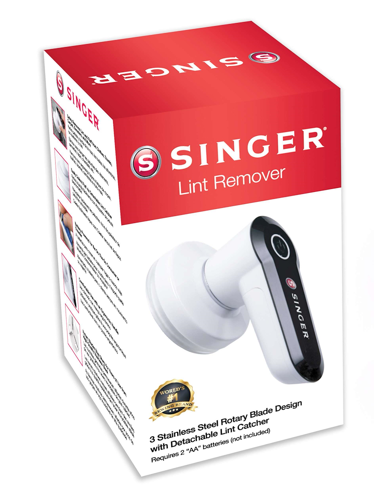 SINGER SGV002 - Levapelucchi Compatto Portatile con Batteria