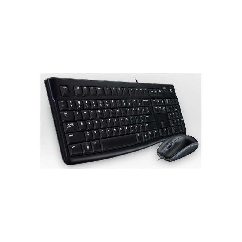 LOGITECH 5099206020481 - Logitech MK120 Desktop Set Tastiera e Mouse