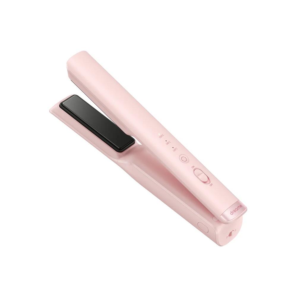 DREAME DREHSPK - Haarglätter mit Ionen rosa