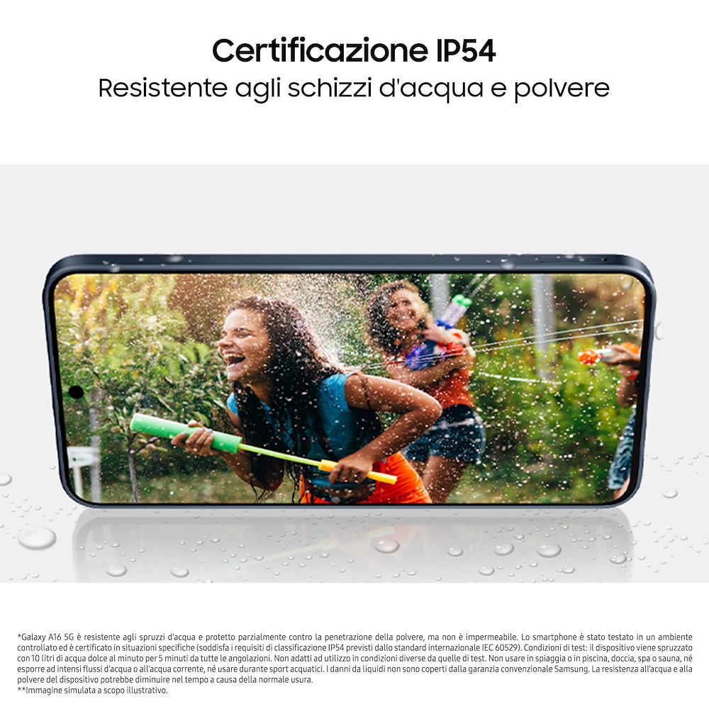 TIM GALAXYA16128GBTIMBLACK - Samsung Smartphone 6.7'' FHD 4GB 128GB