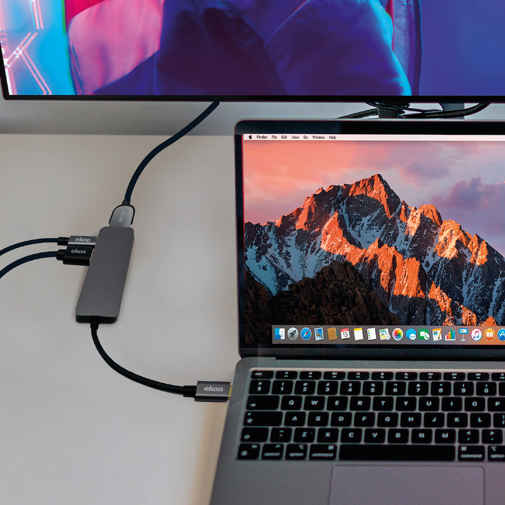 EKON ECITHUBHDMI4USBIN - Ekon USB Hub 4 Ports